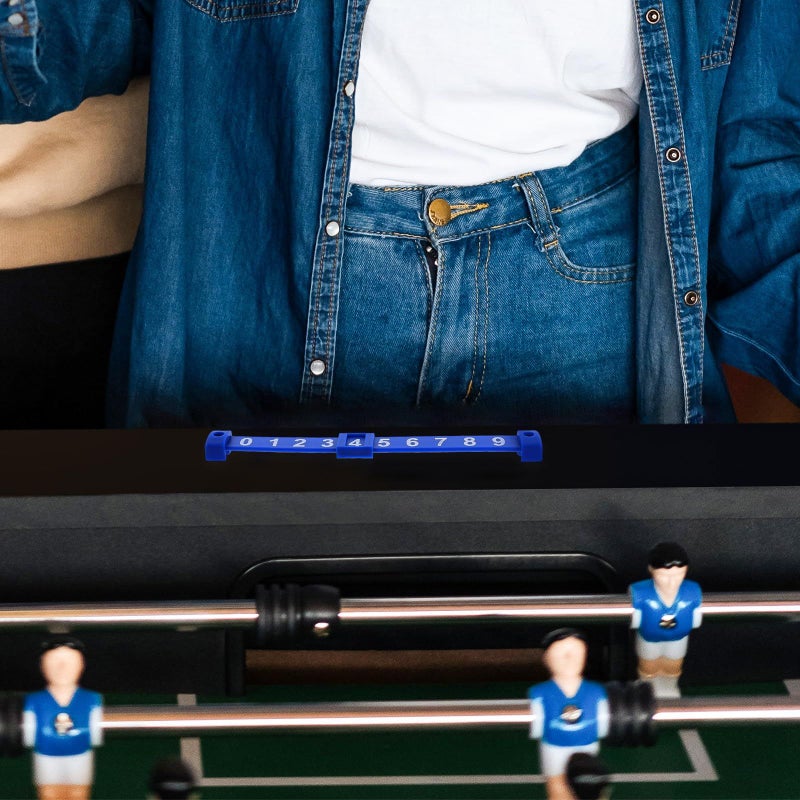 Blue Foosball Score Counters 2pcs Mini Table Football Scoring Units Plastic Bars - Image 5