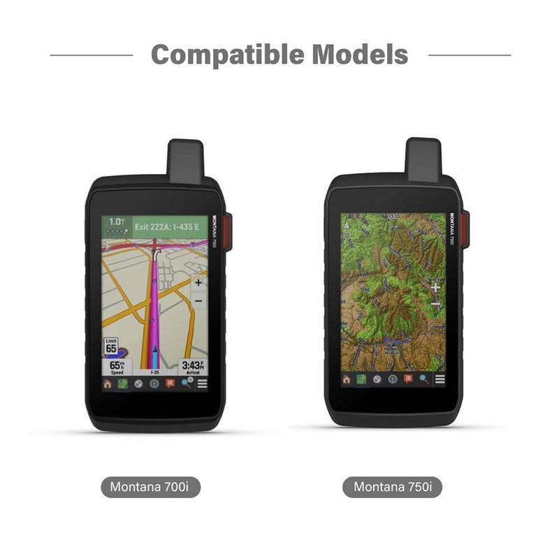 TUSITA Case Compatible with Garmin Montana 760i 750i 710i 700i 700 710 - Silicone Protective Cover - GPS System Accessories - Image 2