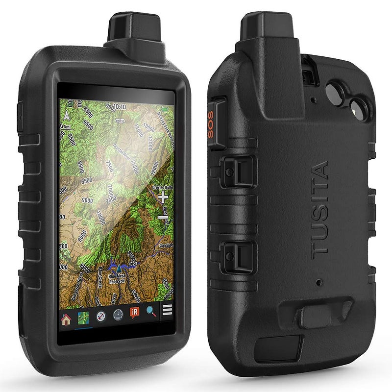 TUSITA Case Compatible with Garmin Montana 760i 750i 710i 700i 700 710 - Silicone Protective Cover - GPS System Accessories - Image 1