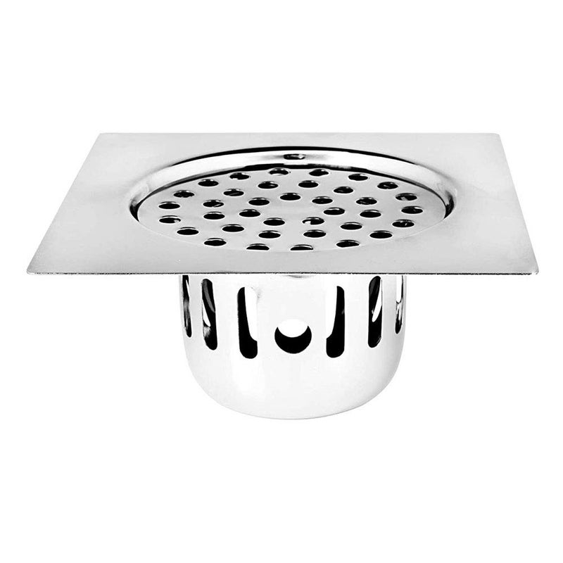 Mawson Anti Cockroach Trap Stainless Steel with Chrome FinishCockroach Jali for Home and KitchenDrain Strainer for BathroomSize 6 X 6 Inches 15 X 15 CM - Image 1