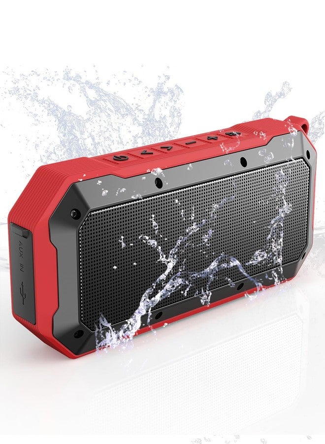 Qozybuds Bluetooth Jobsite Speaker with Magnet and Hook, 30H Working Time IPX6 Waterproof Speaker Plays Audio and Answers Calls Hands Free - Image 1