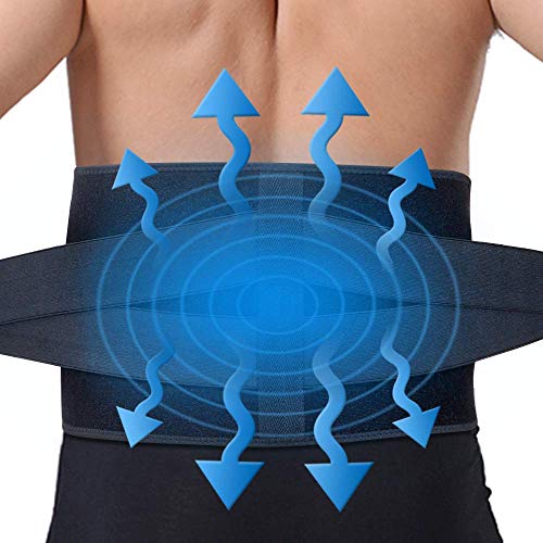 ARRIS Gel Ice Pack for Back, ARRIS Back Ice Wrap with Support Belt for Pain Relief, Flexible Hot Cold Therapy Back Brace for Waist, Lower Lumbar, Injuries, Sciatic Nerve… - Image 1