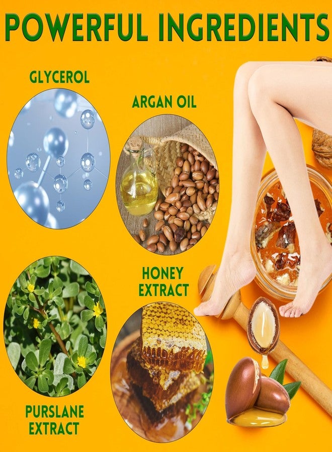 Elitzia Honey Almond Argan Oil Foot Hand Mask 10 Packs Nourishing ETOHAF - Image 2