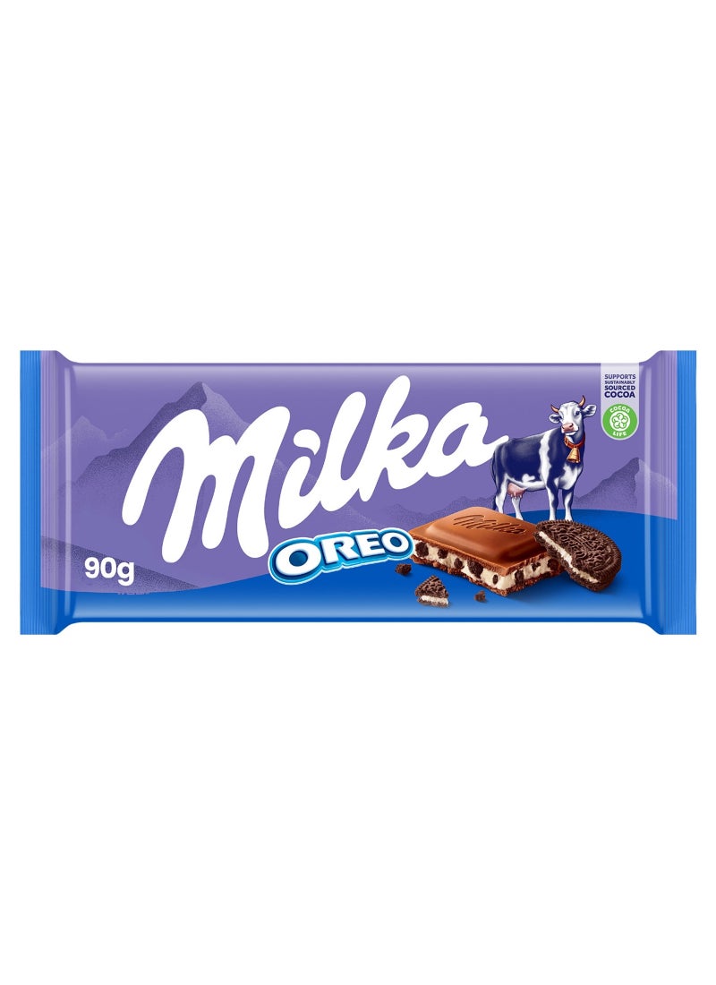 Milka لوح شوكولاتة أوريو