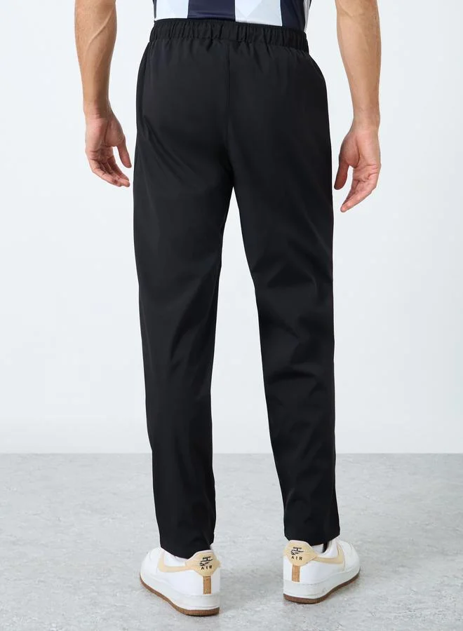 تايك تو Take Two Solid Joggers with Drawstring Closure