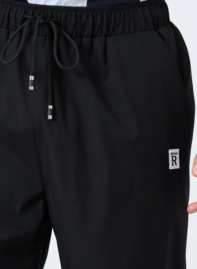 تايك تو Take Two Solid Joggers with Drawstring Closure
