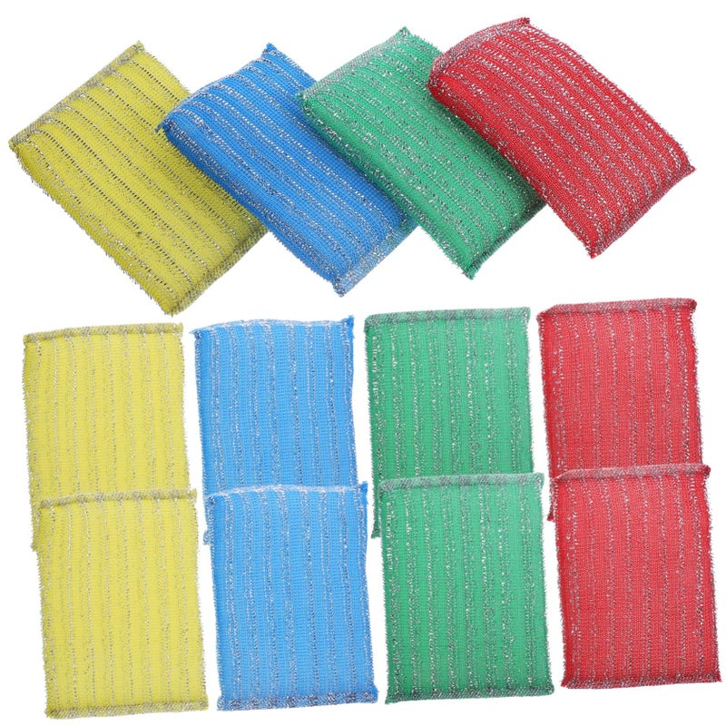 20pcs Multi Function Kitchen Cleaning Sponges Oil Resistant Thick Dishwashing Cloths Scrub Sponges For Dishes Pots Pans Sink And Bathroom Use - Image 2