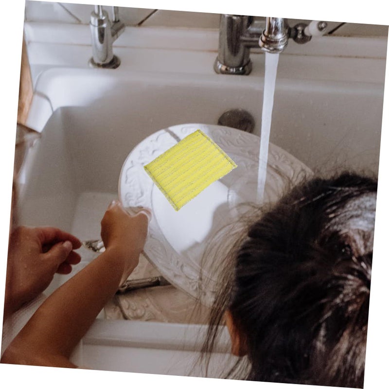 20pcs Multi Function Kitchen Cleaning Sponges Oil Resistant Thick Dishwashing Cloths Scrub Sponges For Dishes Pots Pans Sink And Bathroom Use - Image 4