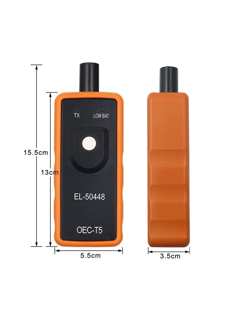 جهاز ماسح ضوائي لإعادة برمجة جهاز حساس مراقبة الإطارات لجميع سيارات جنيرال موتورز و اكتشاف الحساس العطلان من خلل تمرير الجهاز على الاطار فيقوم برمجة الحساس سهل و سريع GMC و تاهو و سوبربان و سيارات GM - Image 5