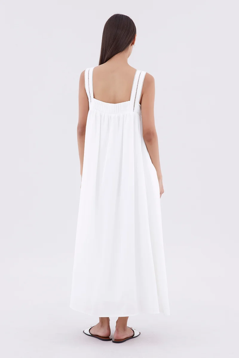 ذا اديتورز ماركت Debrea Pin Tuck Maxi Dress