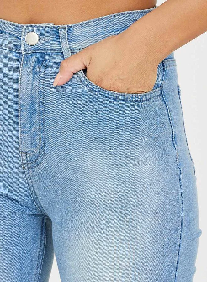 Styli High Rise Bootcut Jeans
