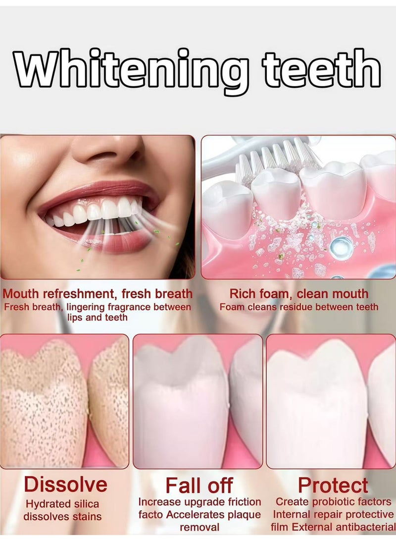 أورالحوي SP -8 معجون الأسنان بروبيوتيك لإزالة البقع ، رعاية التنظيف العميق ، التنفس الطازج ، تعزيز المينا والتبييض - 120 جم (4.23 أوقية) - Image 4