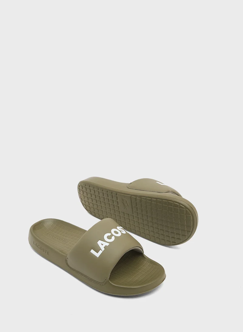 LACOSTE Logo Casual Slides