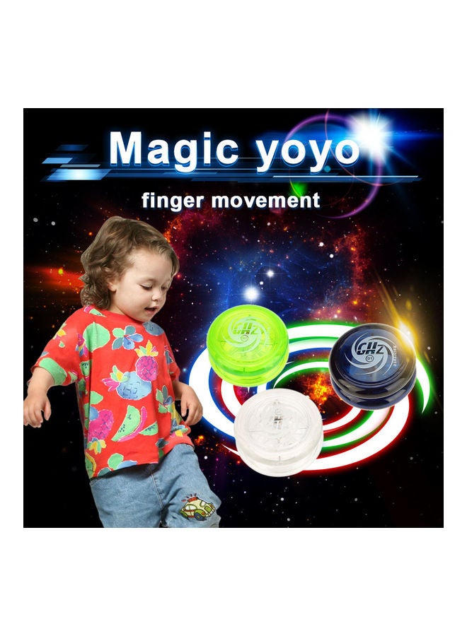 Magic Yoyo D1 Poly Carbonate Plastic Loop Narrow Plain Shaft Star Burst System With Spinning String For Kids 9 x 6.2cm - Image 4