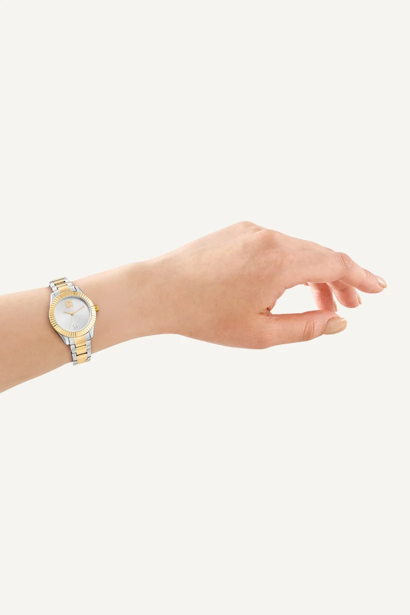 د ك ن ي Women Logo Watch