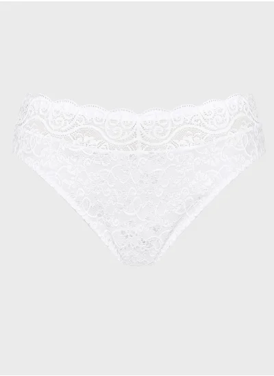 TRIUMPH Lace Scallop Detail Brief