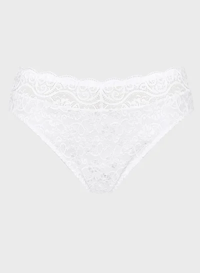 TRIUMPH Lace Scallop Detail Brief