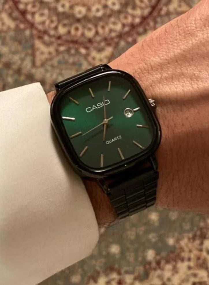 Casio Classic Watch with Stainless Steel Bracelet