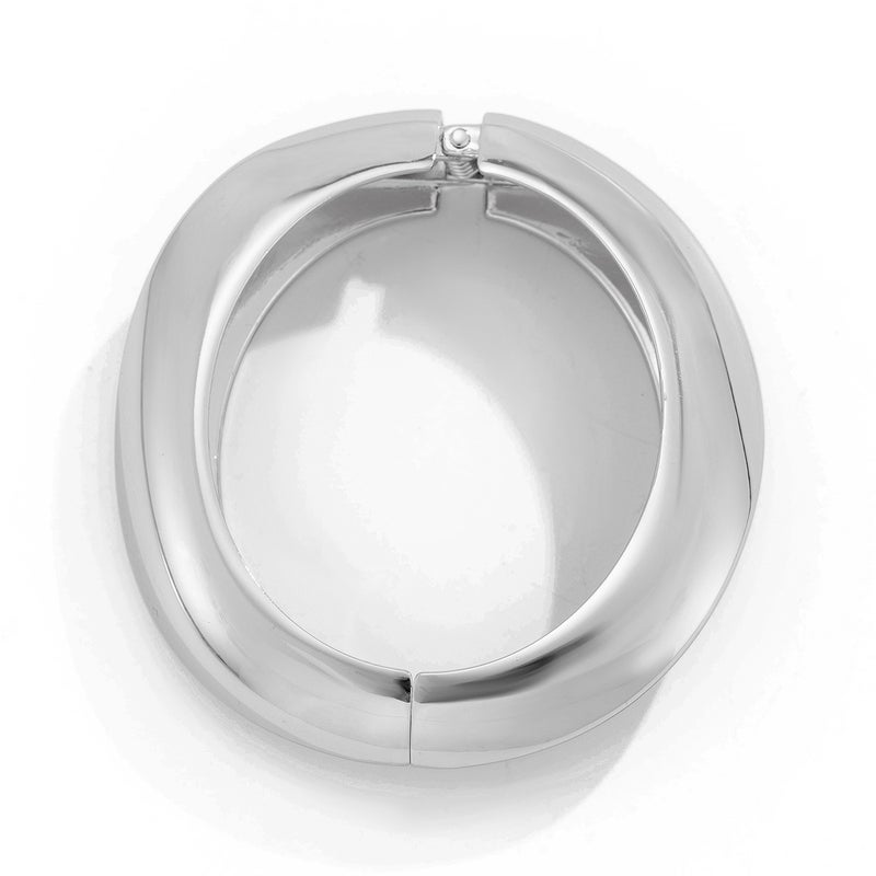 SHIXIN European and American Cross-Border Fashion Jewelry: Irregular Alloy Spring Bracelet Set with Simple Water-Drop Finish - Image 5
