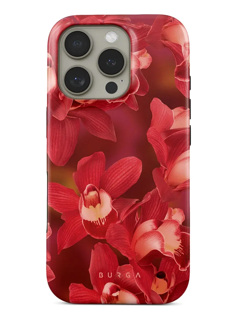 BURGA Burga Luxury Styled Fashion 16 Pro Max Case Compatible with Double Layer Silicone Protective Case Goddness Energy