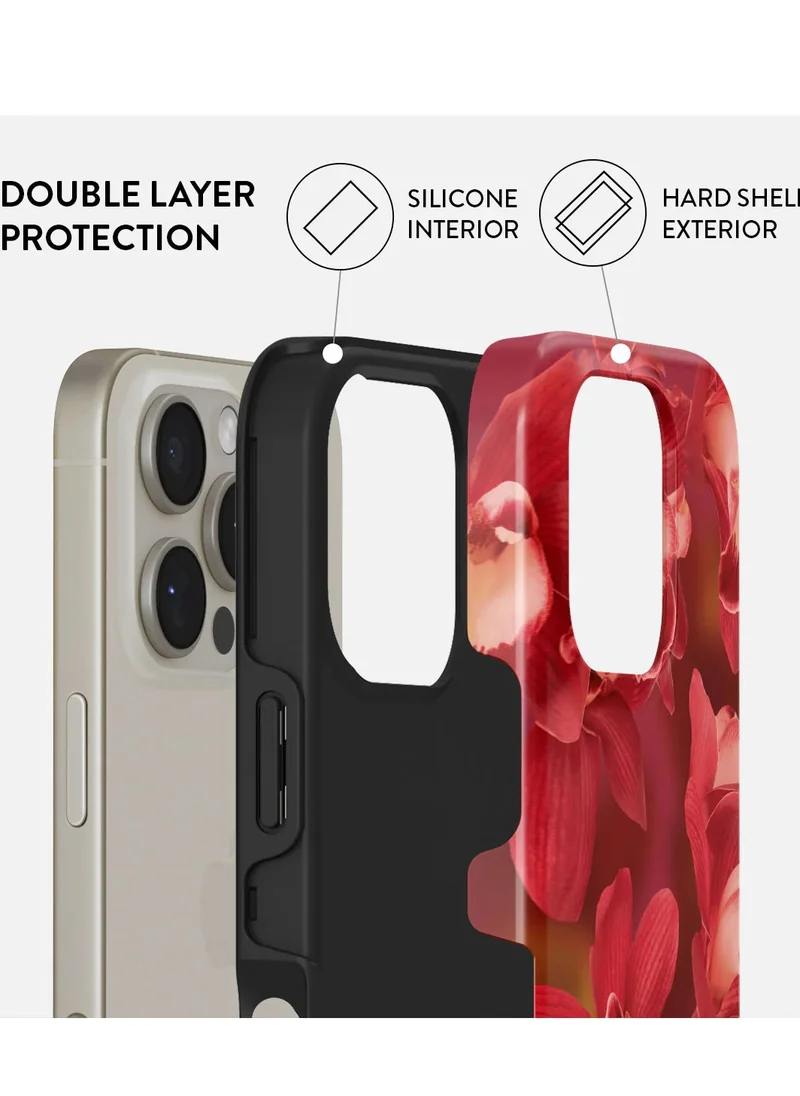 BURGA Burga Luxury Styled Fashion 16 Pro Max Case Compatible with Double Layer Silicone Protective Case Goddness Energy