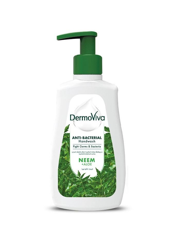 DermoViva - Dermoviva Anti Bacterial Hand Wash Fight Germs and Bacteria While Providing Intensive Nourishment and Protection to Your Skin - 200ml - Image 1