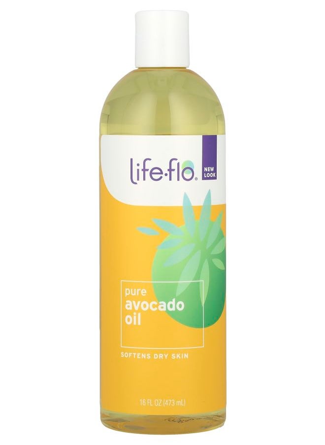 Life-flo Pure Avocado Oil 16 fl oz (473 ml) 