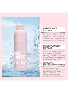 Jaysuing Hair Identifier Spray for Face Shaving, Hair Identify Dermaplaning Spray with 4 Razors for All Skin and Hair Type, Moisturizing Face Hair Identifier Spray  - Image 5