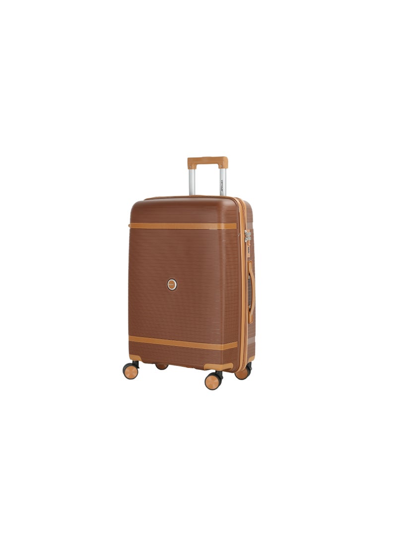 VIPTOUR 3-Piece Hardside Spinner Luggage Set with TSA Lock – Durable PP Material, 360° Double Wheels, & Aluminum Handle - Image 3