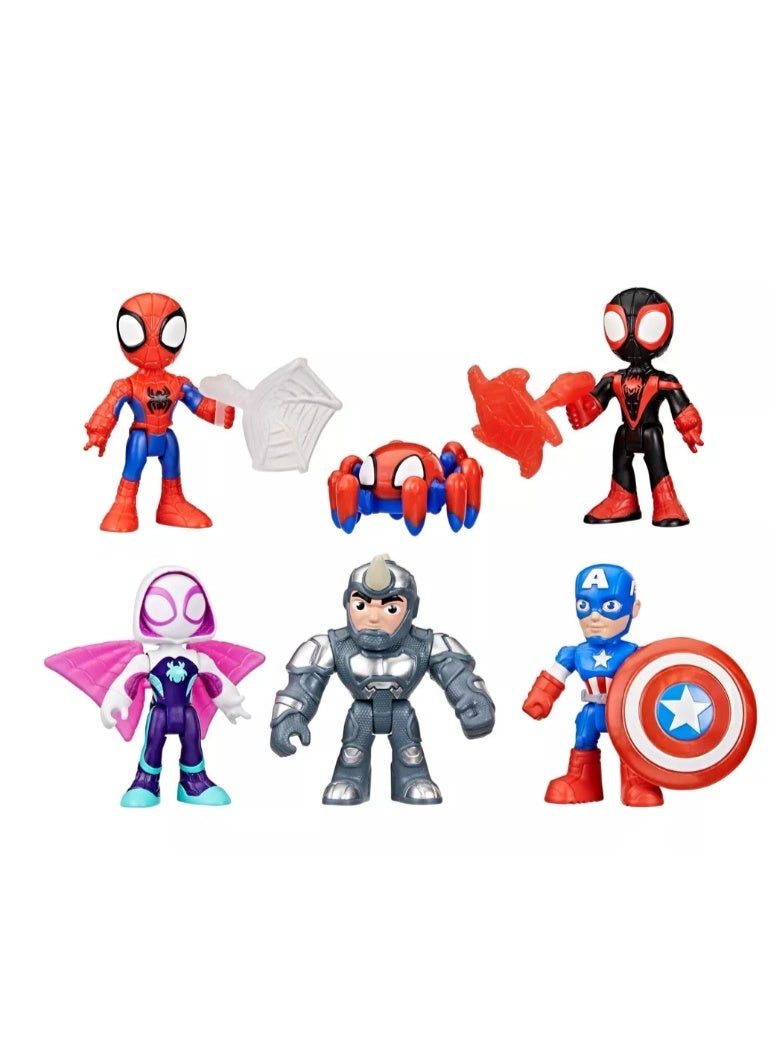 Hasbro Marvel Spidey and His Amazing Friends Rhino Roundup Set, Christmas Gifts for Kids - Image 2