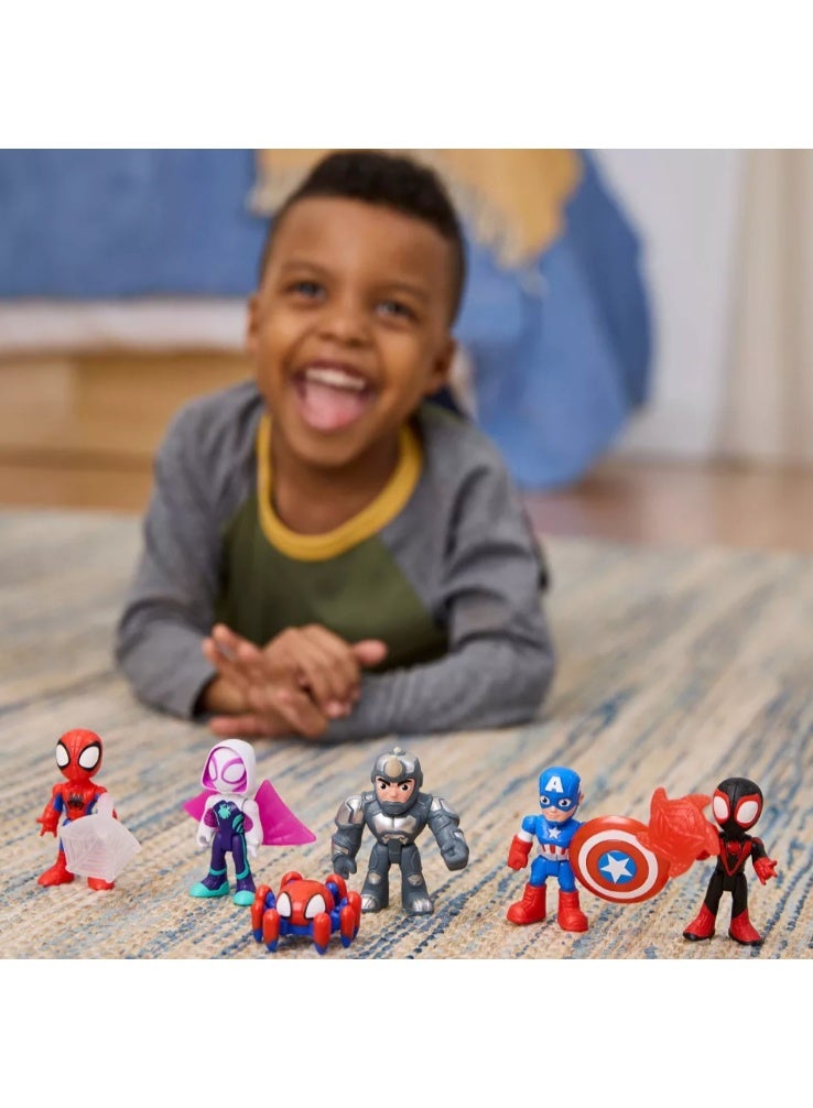 Hasbro Marvel Spidey and His Amazing Friends Rhino Roundup Set, Christmas Gifts for Kids - Image 5