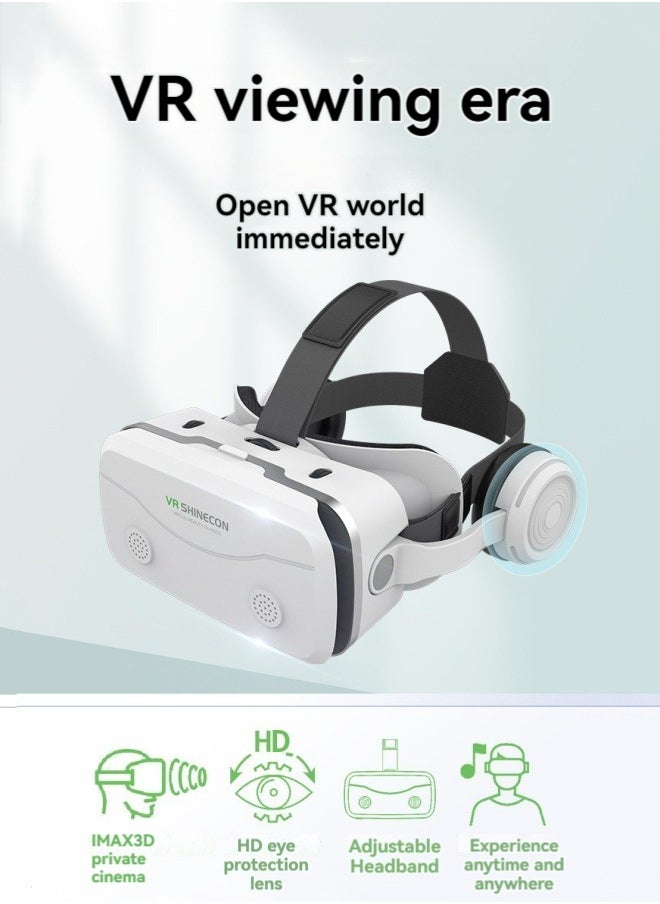 M MIAOYAN New VR glasses all-in-one machine dedicated to mobile phone with built-in headset 3D glasses VR game console  - Image 2