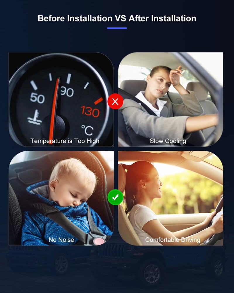 ECCPP ضاغط تكييف 2004 2005 2006 2007 2008 مناسب لشيفروليه أفيو أفيو5 لبونتياك ويف ويف5 لسوزوكي سويفت+ 1.6 لتر ضاغط تكييف هواء - Image 3