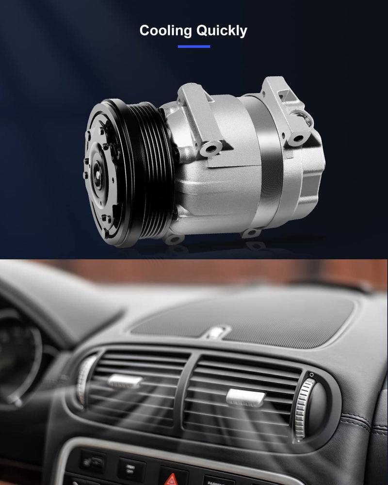 ECCPP ضاغط تكييف 2004 2005 2006 2007 2008 مناسب لشيفروليه أفيو أفيو5 لبونتياك ويف ويف5 لسوزوكي سويفت+ 1.6 لتر ضاغط تكييف هواء - Image 5