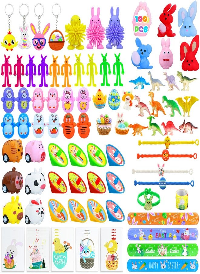 Voiiake Easter Egg Fillers & Basket Stuffer Essentials for Teens Kids, 100Pcs Small Toys & Party Favors for Boys Girls, Treasure Box Toys for Classroom, Egg Hunt Party Supplies, Carnival Prizes - Image 1