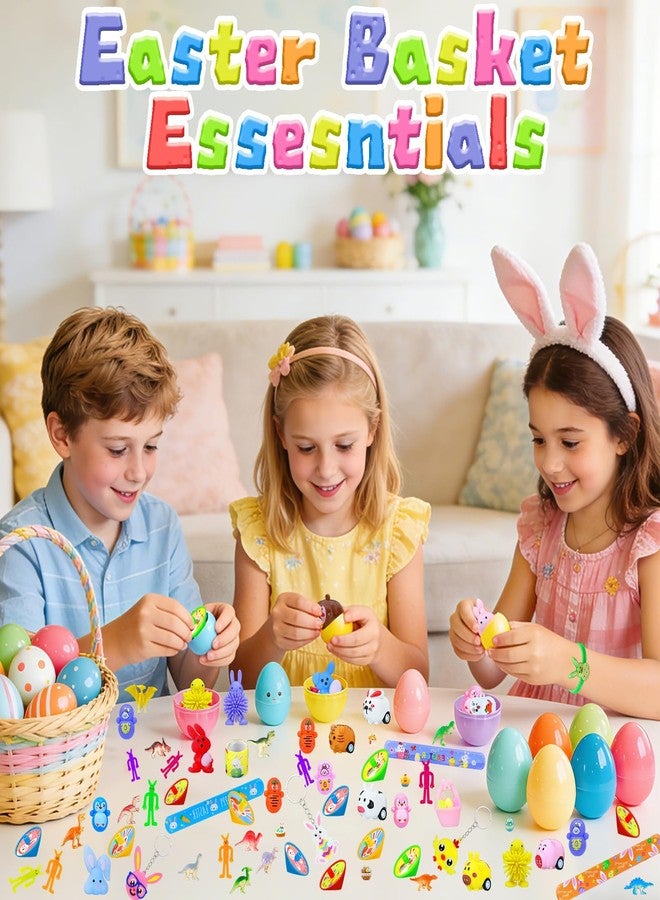 Voiiake Easter Egg Fillers & Basket Stuffer Essentials for Teens Kids, 100Pcs Small Toys & Party Favors for Boys Girls, Treasure Box Toys for Classroom, Egg Hunt Party Supplies, Carnival Prizes - Image 4