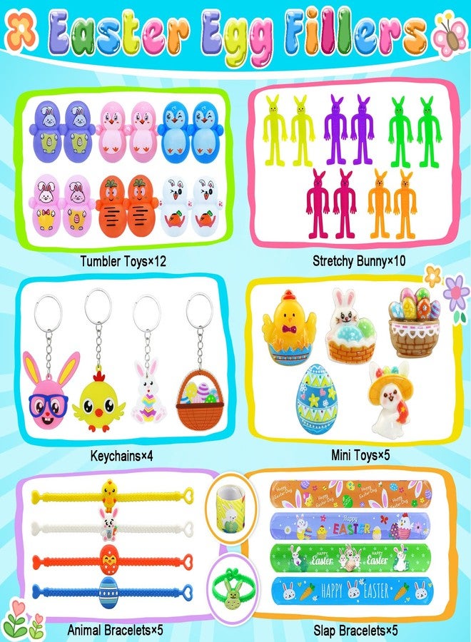 Voiiake Easter Egg Fillers & Basket Stuffer Essentials for Teens Kids, 100Pcs Small Toys & Party Favors for Boys Girls, Treasure Box Toys for Classroom, Egg Hunt Party Supplies, Carnival Prizes - Image 3