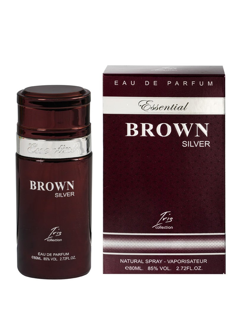 محبوب للعطور عطر براون سيلفر 80 مل من محبوب للعطور - Image 3