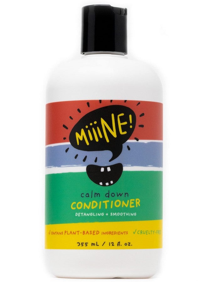 MiiiNE! Calm Down Kids Conditioner 12Oz ; Heal And Moisturize Swimmers Hair With Deep Conditioning Tropical Scented Kids Detangler Cruelty Free Kids Conditioner Made In Usa ; By Stylists For Kids - Image 2