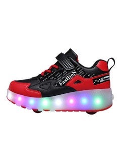 Generic Adult Two-wheel Charging Roller Skating Shoes Can Be USB Charged  - Image 3