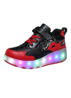 Generic Adult Two-wheel Charging Roller Skating Shoes Can Be USB Charged  - Image 2