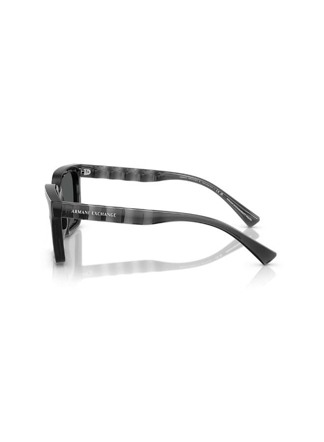 Armani Exchange Full Rim Square Sunglasses AX4147S 56 835687 - Image 3