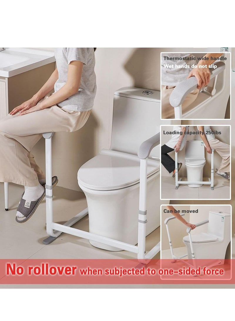 XiuWoo Metal Chair Couch Stand Assist, Chair Couch Lift Assist, Standing aids & Supports Devices for Supports Grab Bar Help Patient Stand Up Mobility in Chair, Sofa, Toilet Height Adjustable 68-80cm - Image 2