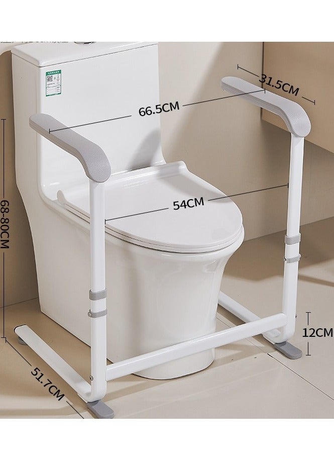 XiuWoo Metal Chair Couch Stand Assist, Chair Couch Lift Assist, Standing aids & Supports Devices for Supports Grab Bar Help Patient Stand Up Mobility in Chair, Sofa, Toilet Height Adjustable 68-80cm - Image 5