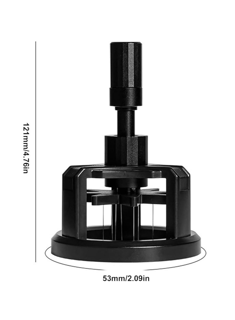 general Magnetic Non-Slip Needle Dispenser Espresso Stirrer Dispensing Tool Metal Espresso Hand Masher Coffee Stirrer Rotary Magnetic Loose Powder Needle 53mm - Image 5