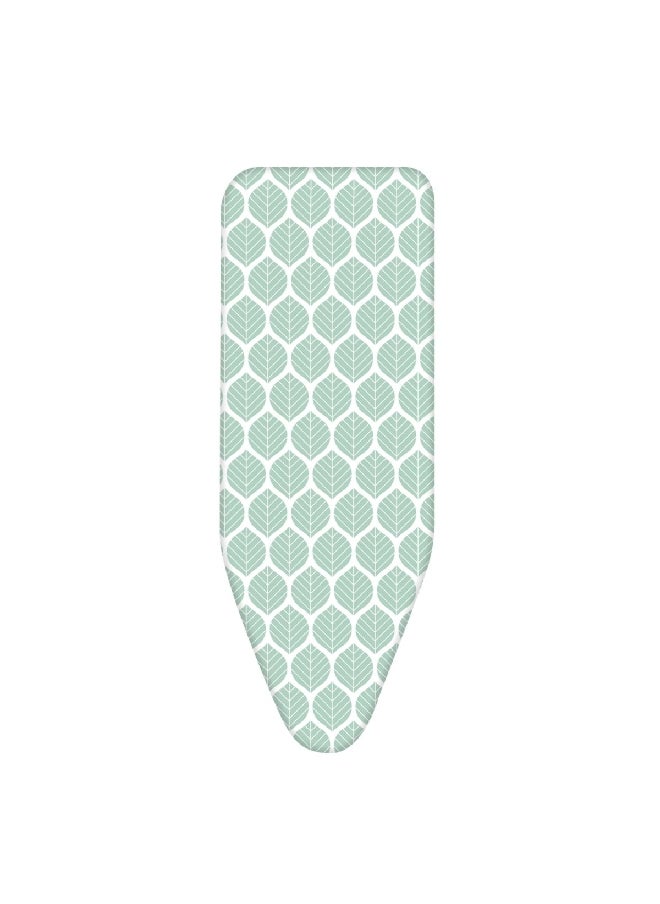 HONEYBEE Ironing Board Cover Green and White 4 x 31.4 x 27.4 cm 1748 COVERCOTTON+FOAM 