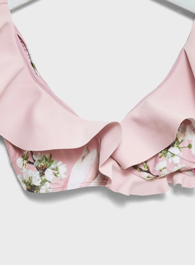 Ted Baker Ruffle Bikini Top