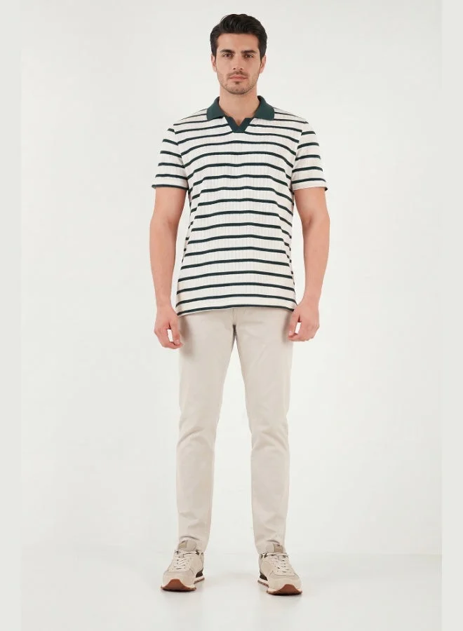 Buratti  Buratti Cotton Regular Fit Polo T-Shirt Men's POLO T-SHIRT 5904022 for Men | Best Price UAE