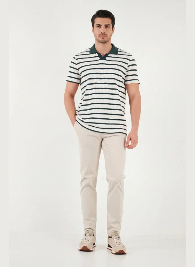 Buratti  Buratti Cotton Regular Fit Polo T-Shirt Men's POLO T-SHIRT 5904022 for Men | Best Price UAE