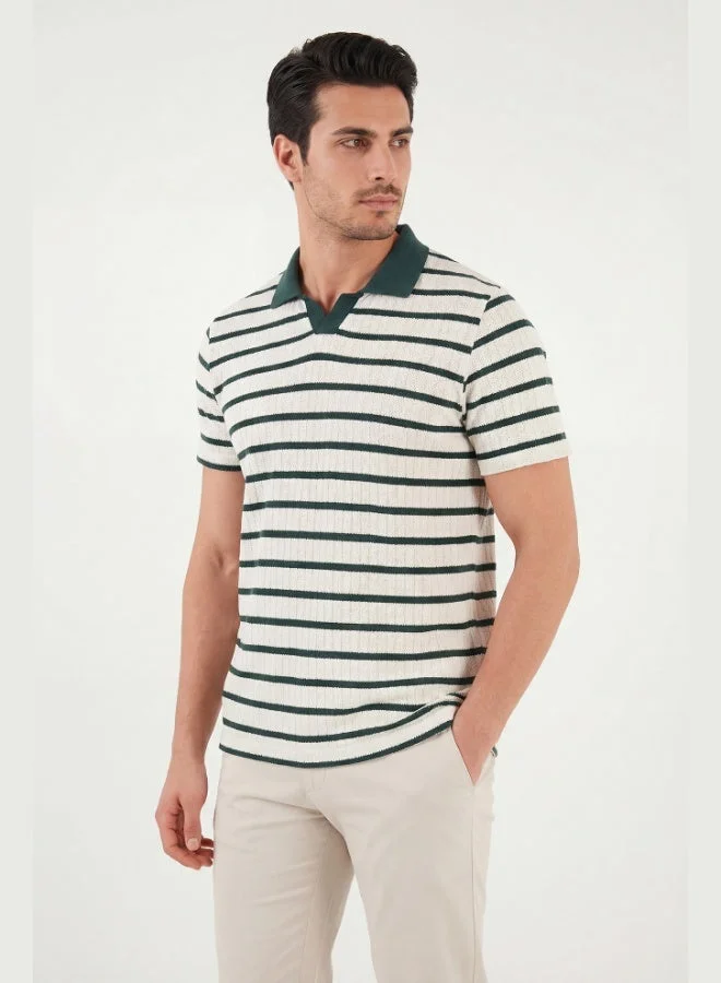 Buratti Buratti Cotton Regular Fit Polo T-Shirt Men's POLO T-SHIRT 5904022